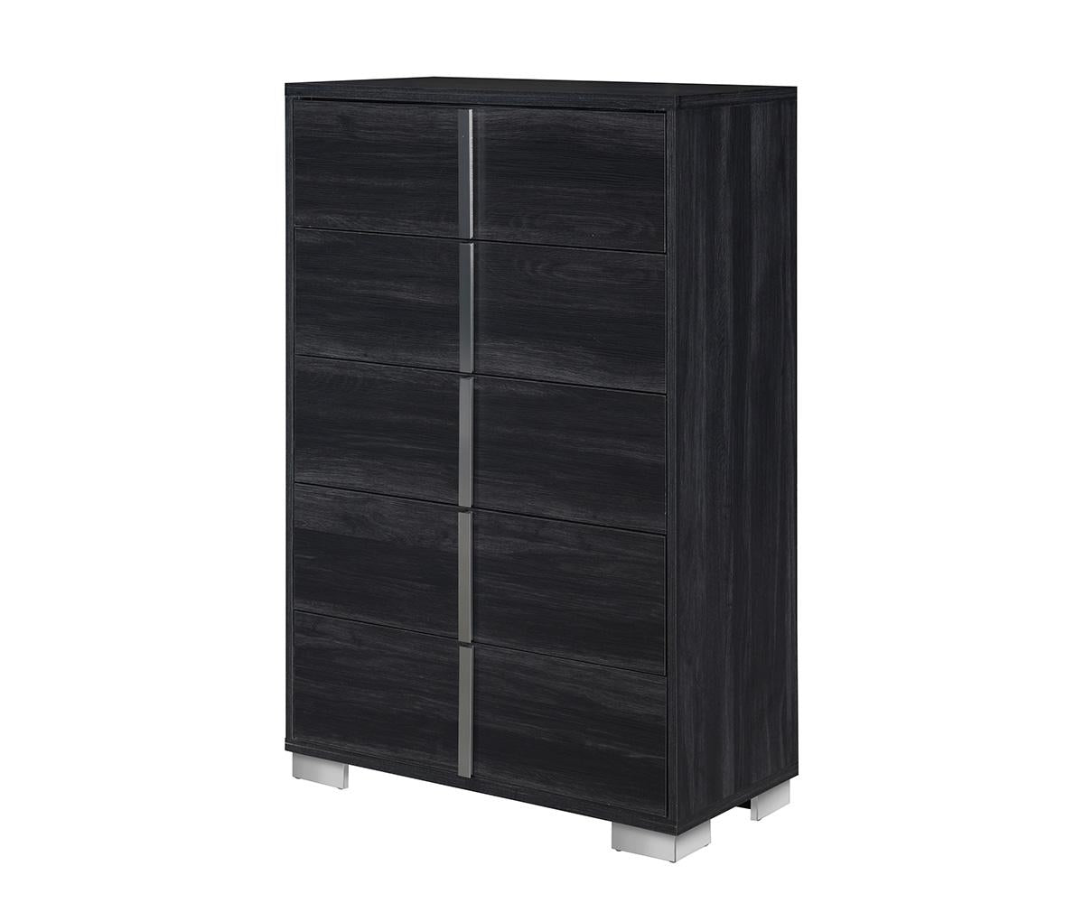 Freya Bedroom Set in Grey