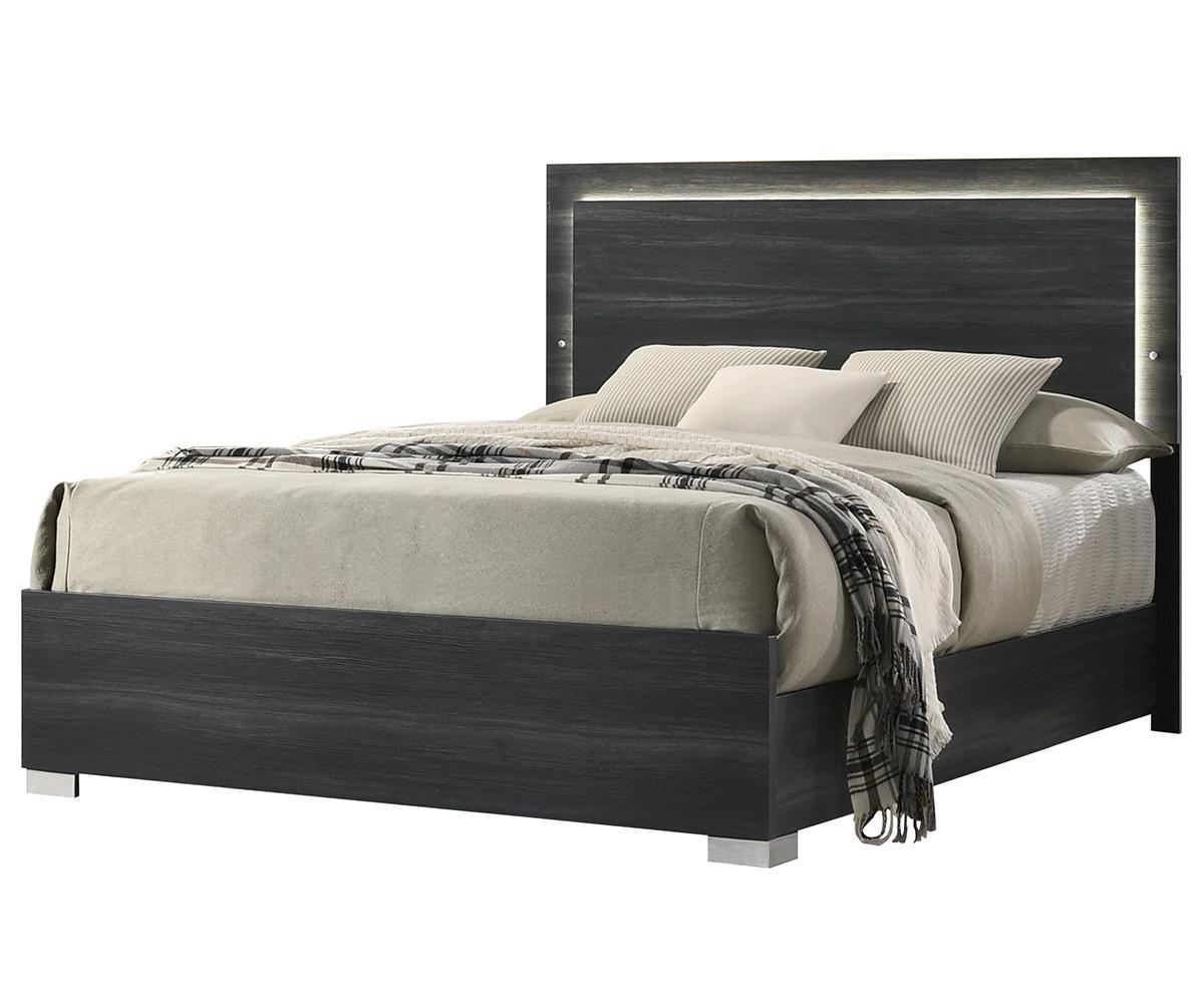 Freya Bedroom Set in Grey