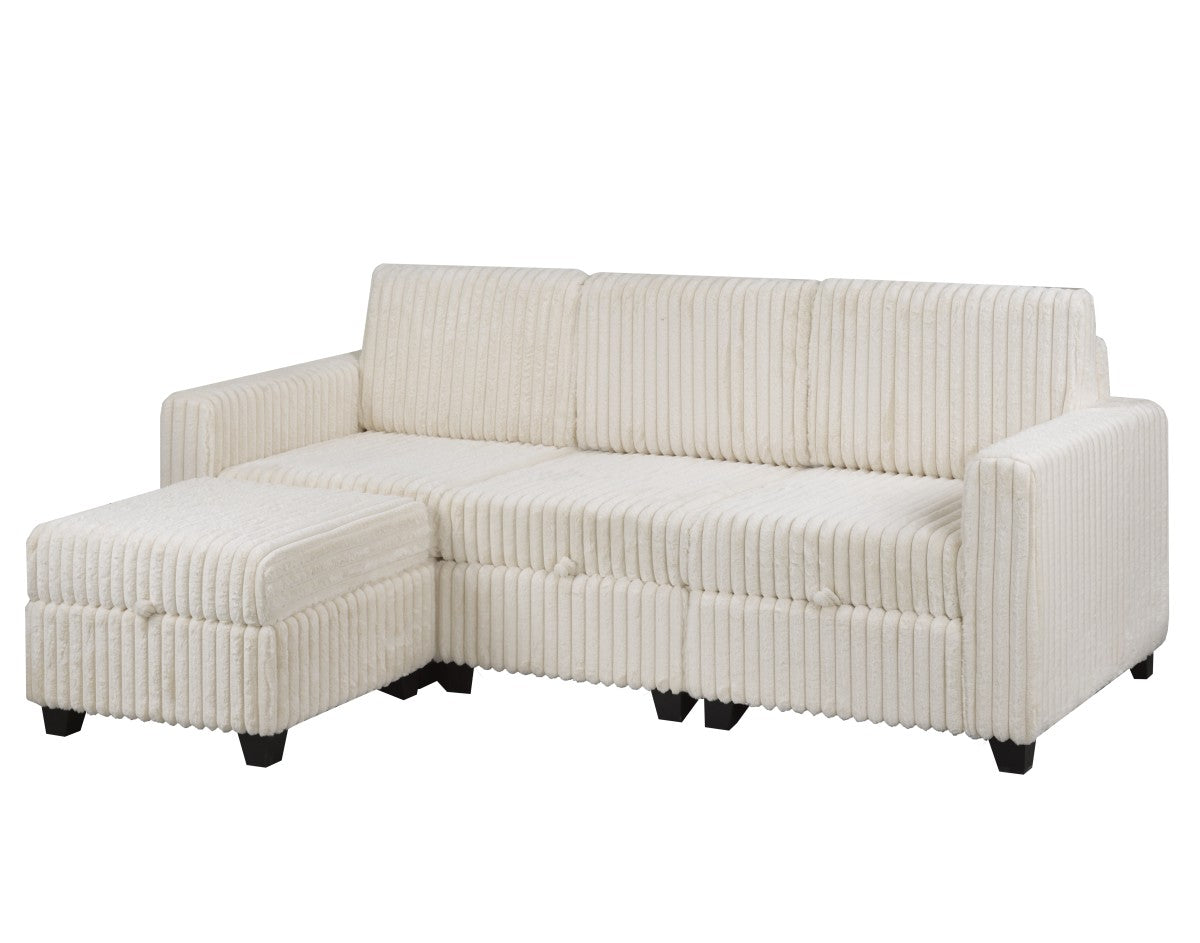 Lotus Modular Storage Sectional