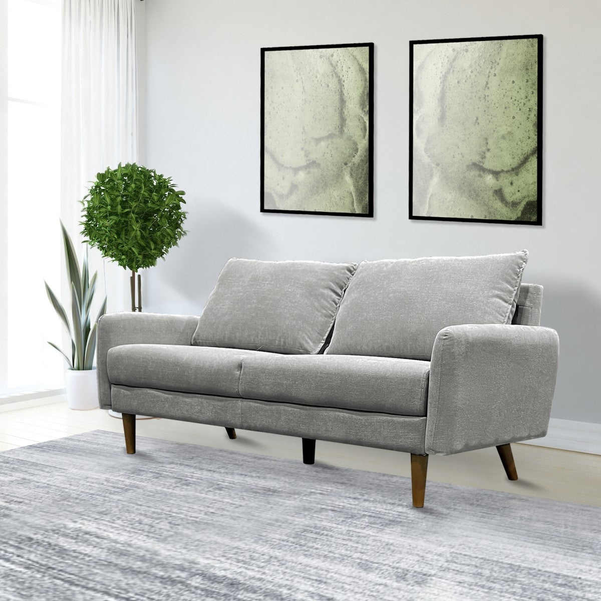 Ellison Sofa in Dark Grey