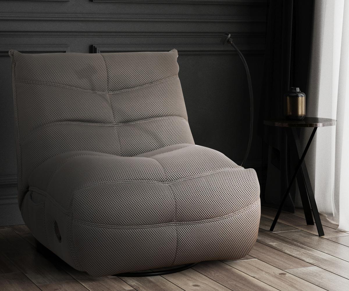 Ava Swivel Rocker Recliner Chair