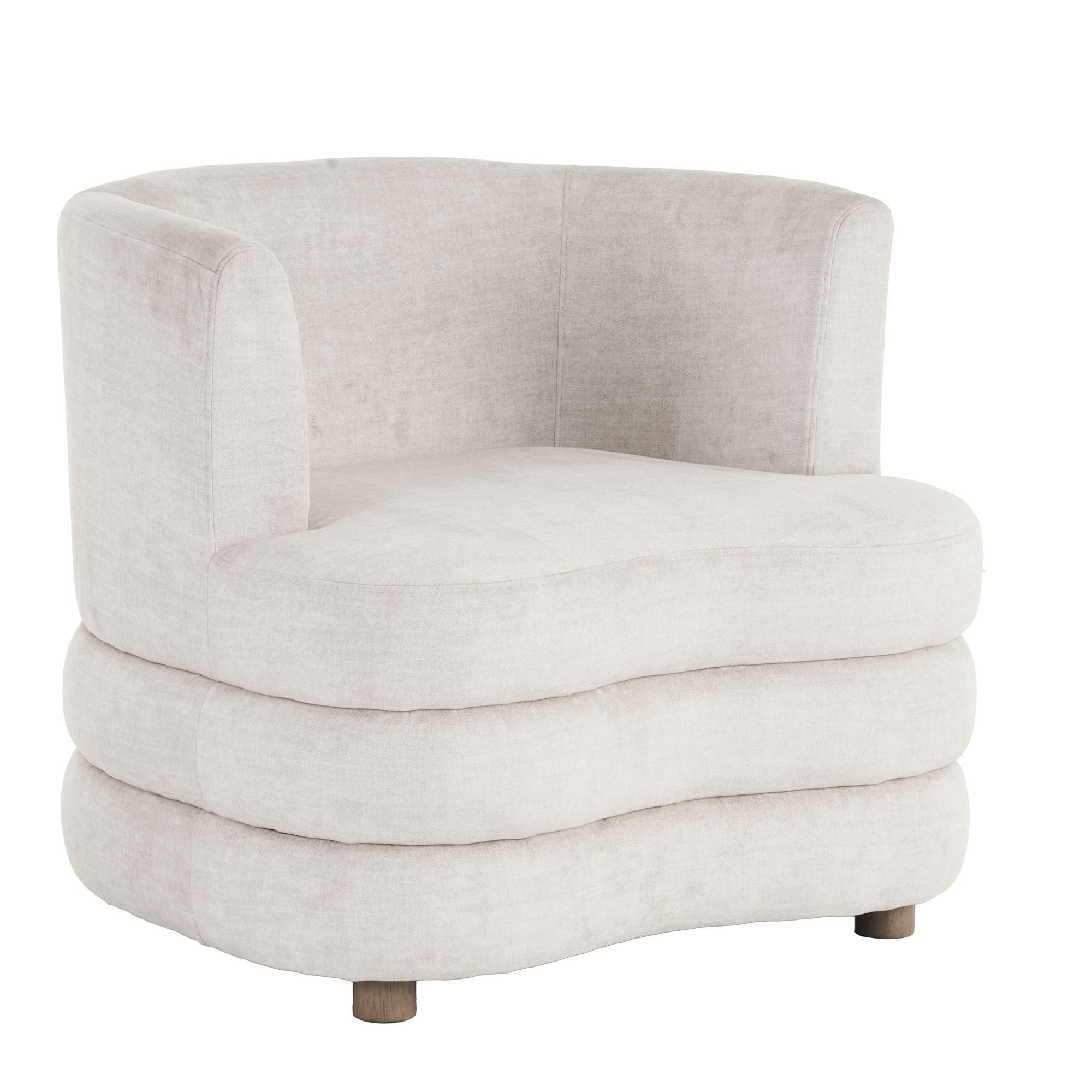 Dorian Accent Chair in Beige