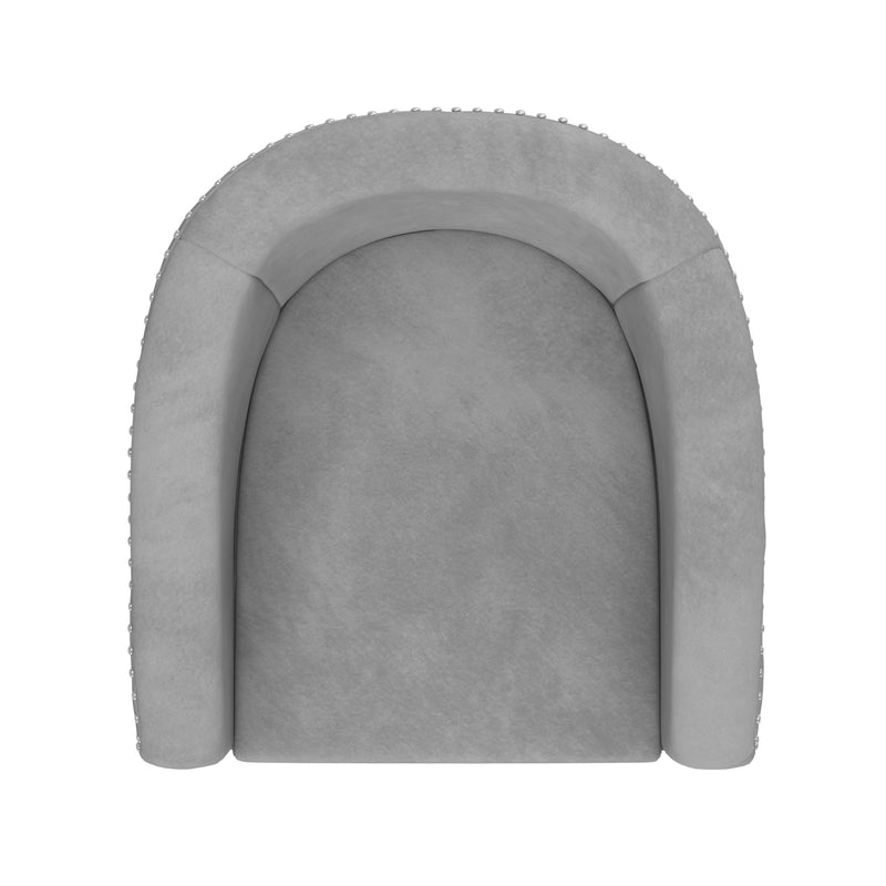 Velci Accent Chair in Grey
