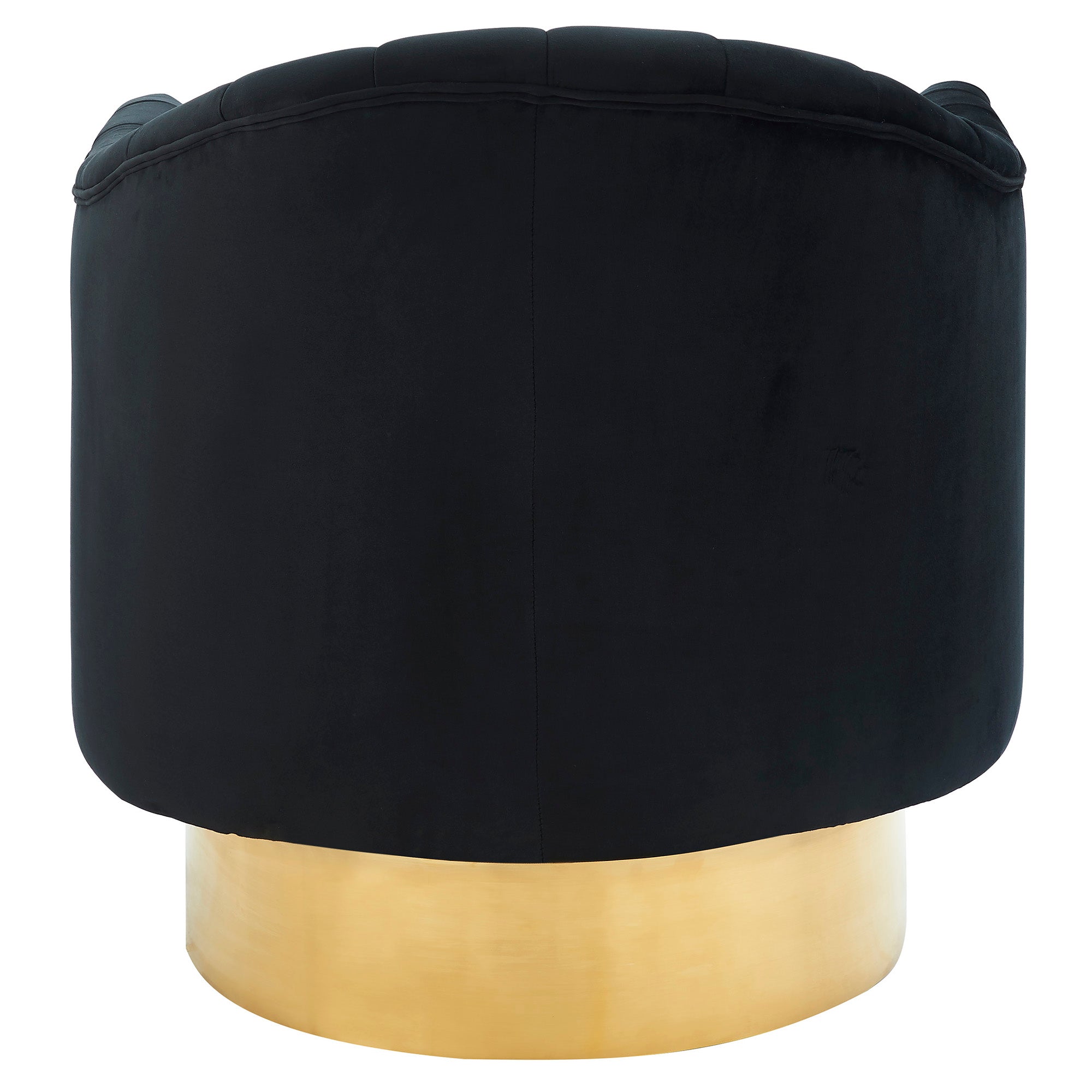 Cortina Accent Chair in Black and Gold