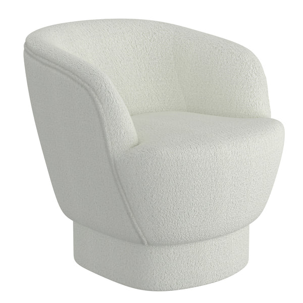 Cuddle Accent Chair in White