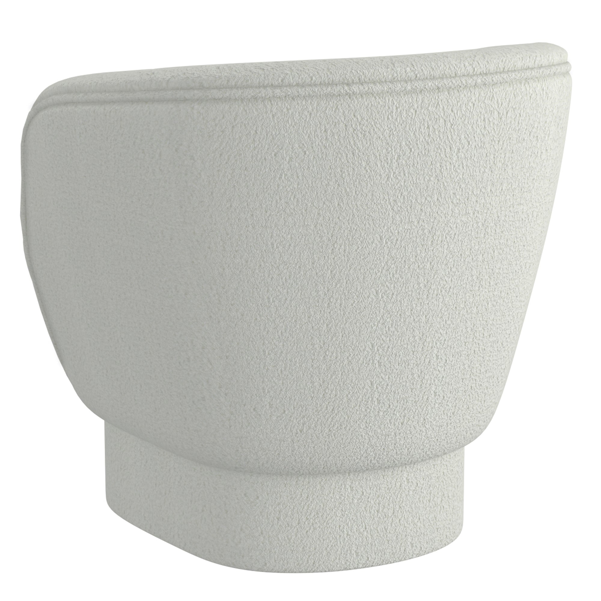 Cuddle Accent Chair in White