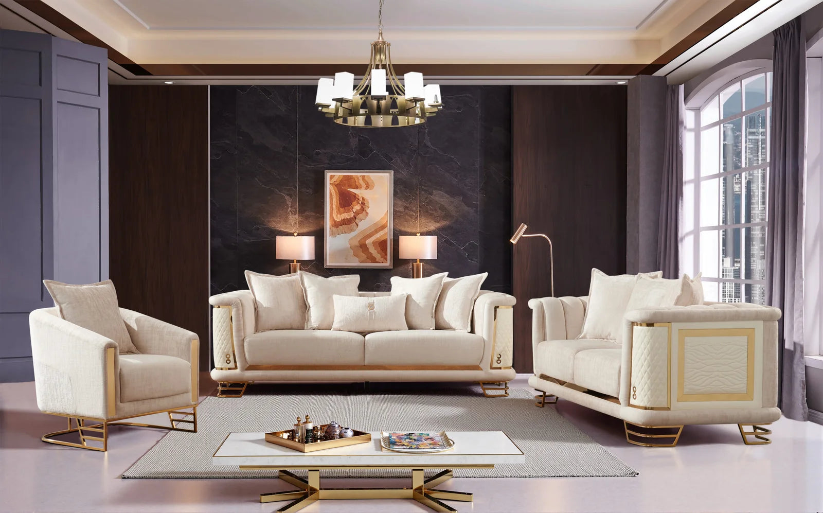 Isla 3-Piece Sofa Set