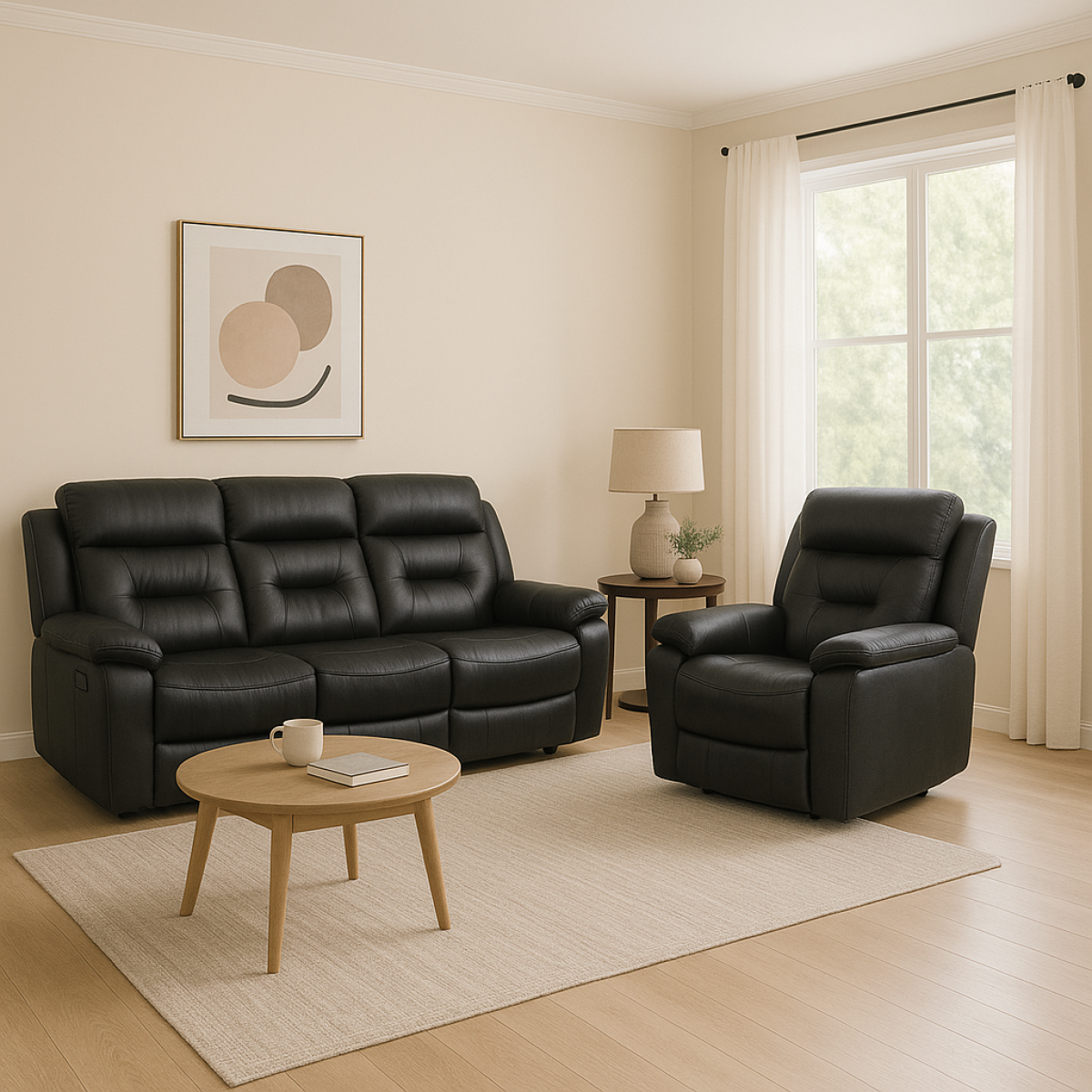 Nelson Manual Recliner Sofa