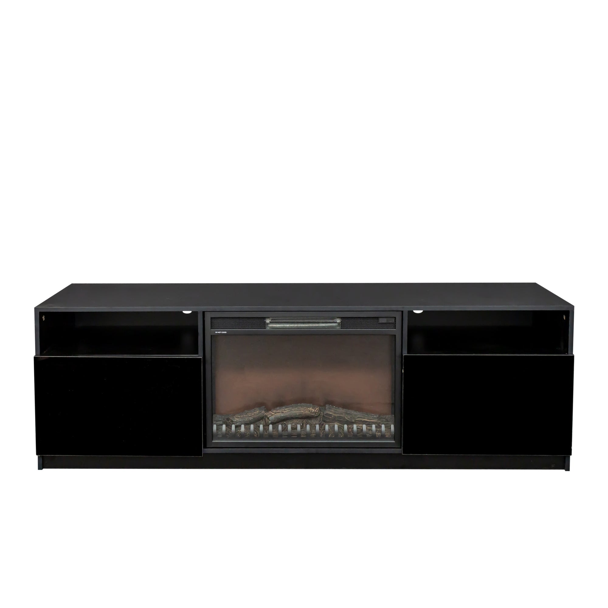Amari 78" TV Stand in Black