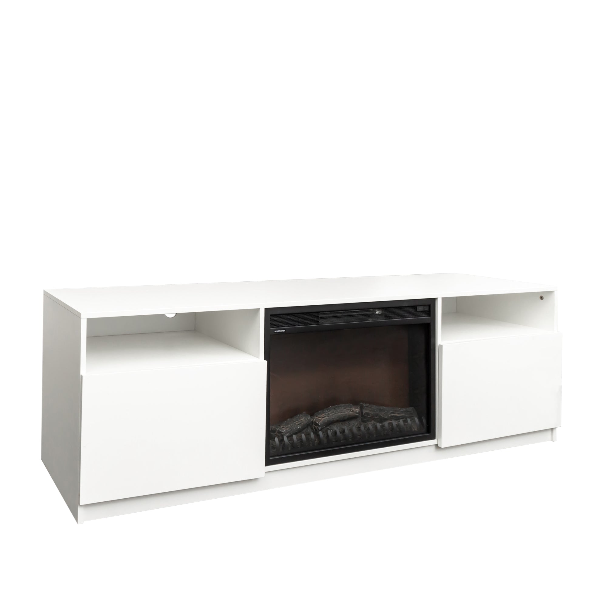 Amari 78" TV Stand in White