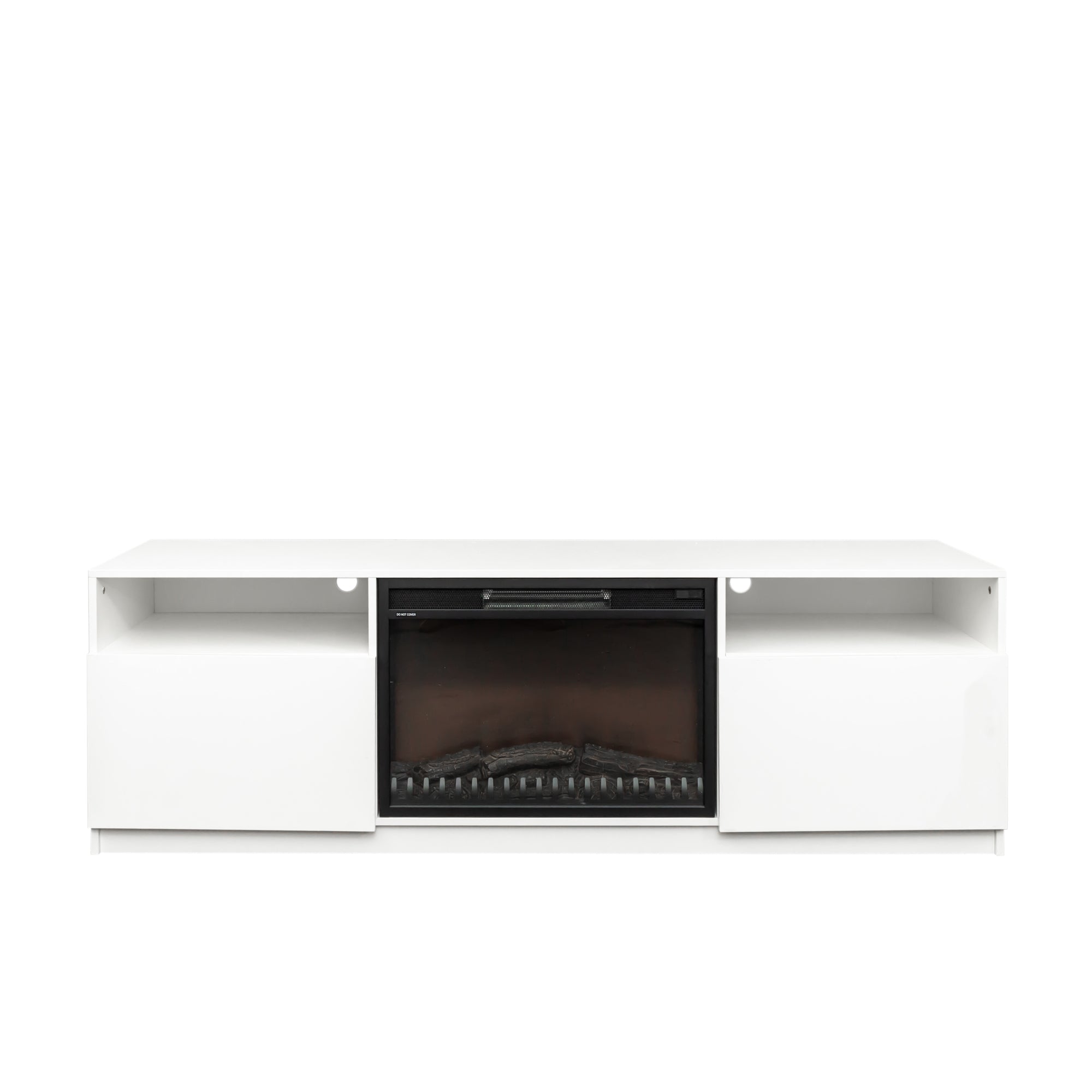 Amari 78" TV Stand in White