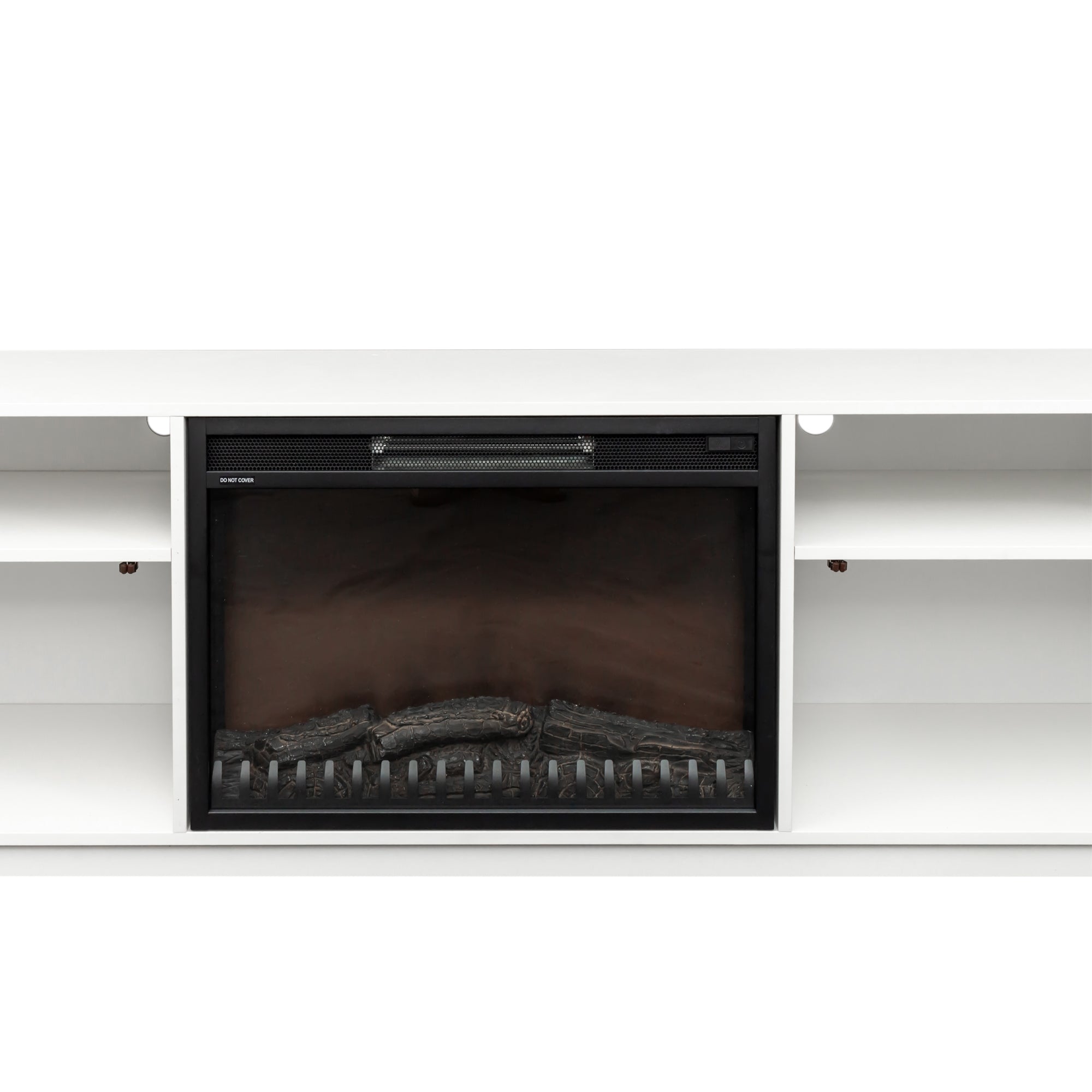 Amari 78" TV Stand in White