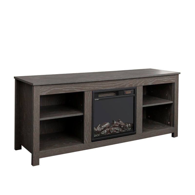 Brenna 64" TV Stand with Fireplace