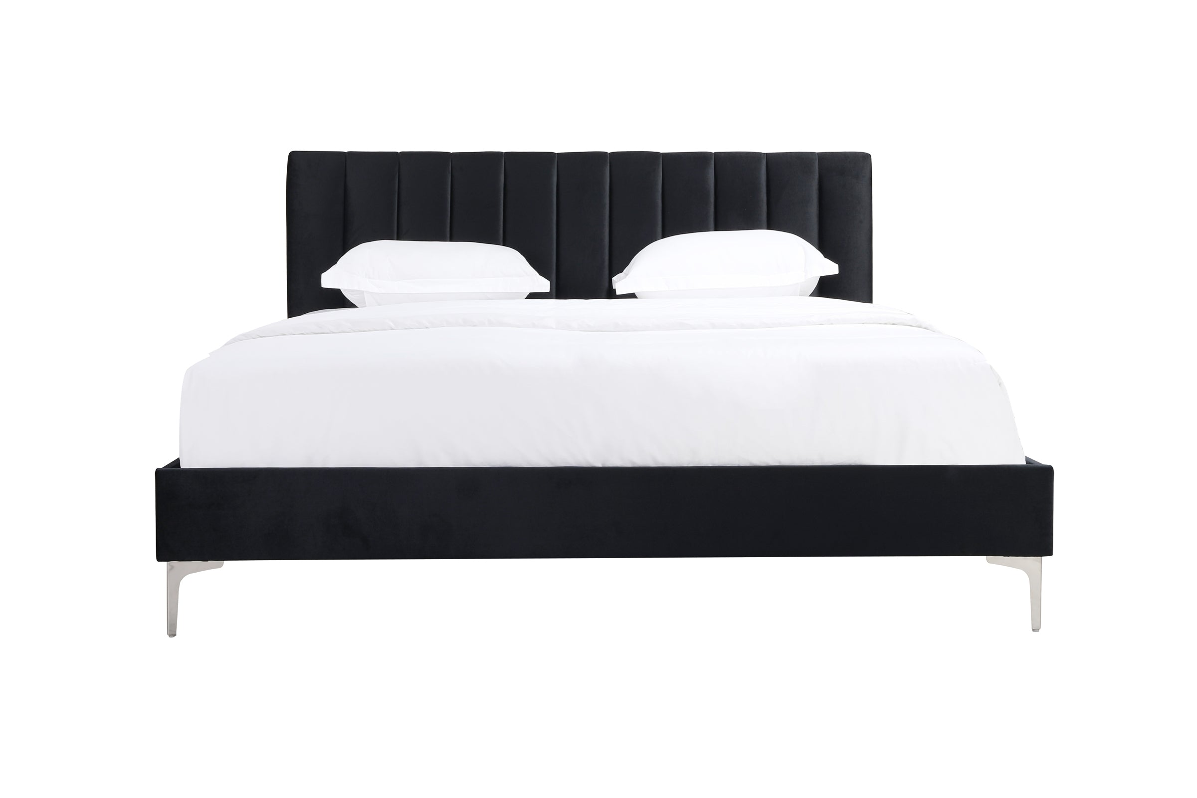 Melina Platform Bed in Black