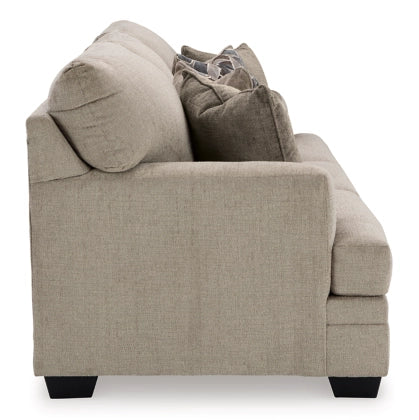 Stonemeade Sofa, Loveseat, Chair and Ottoman in Taupe