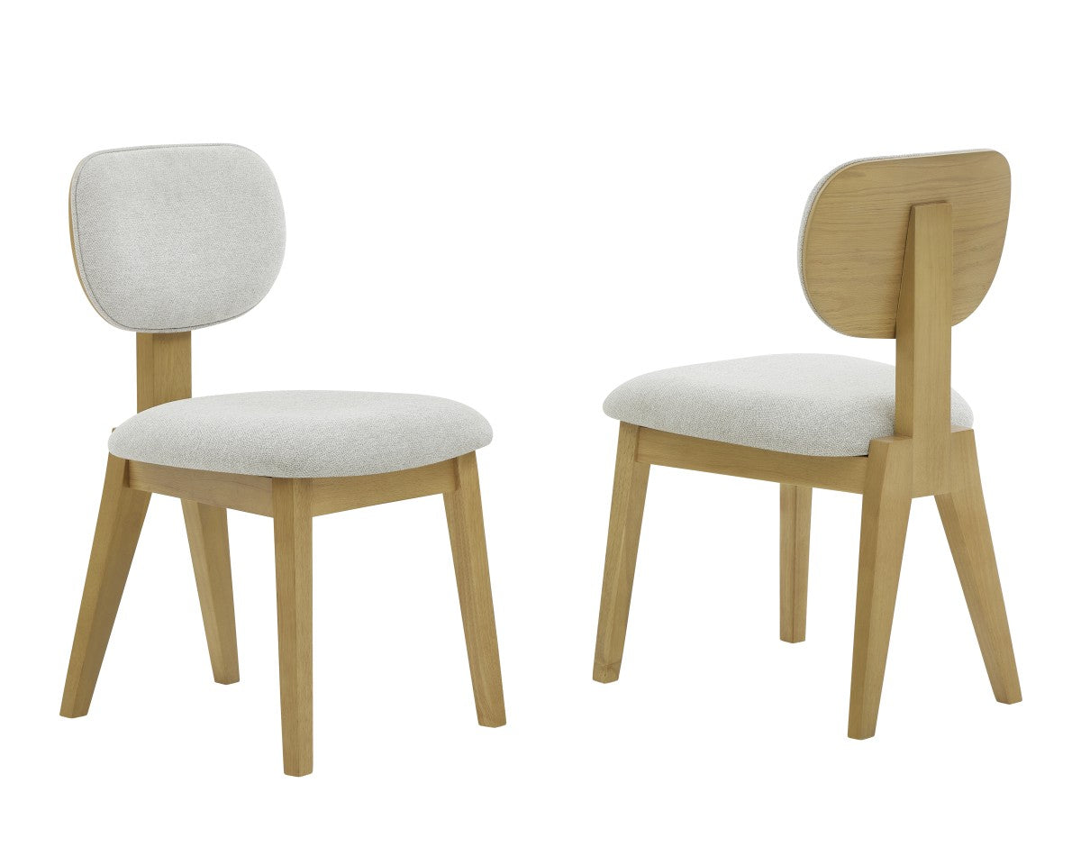 Terra Dining Chair in Natural Oak, Set of 2