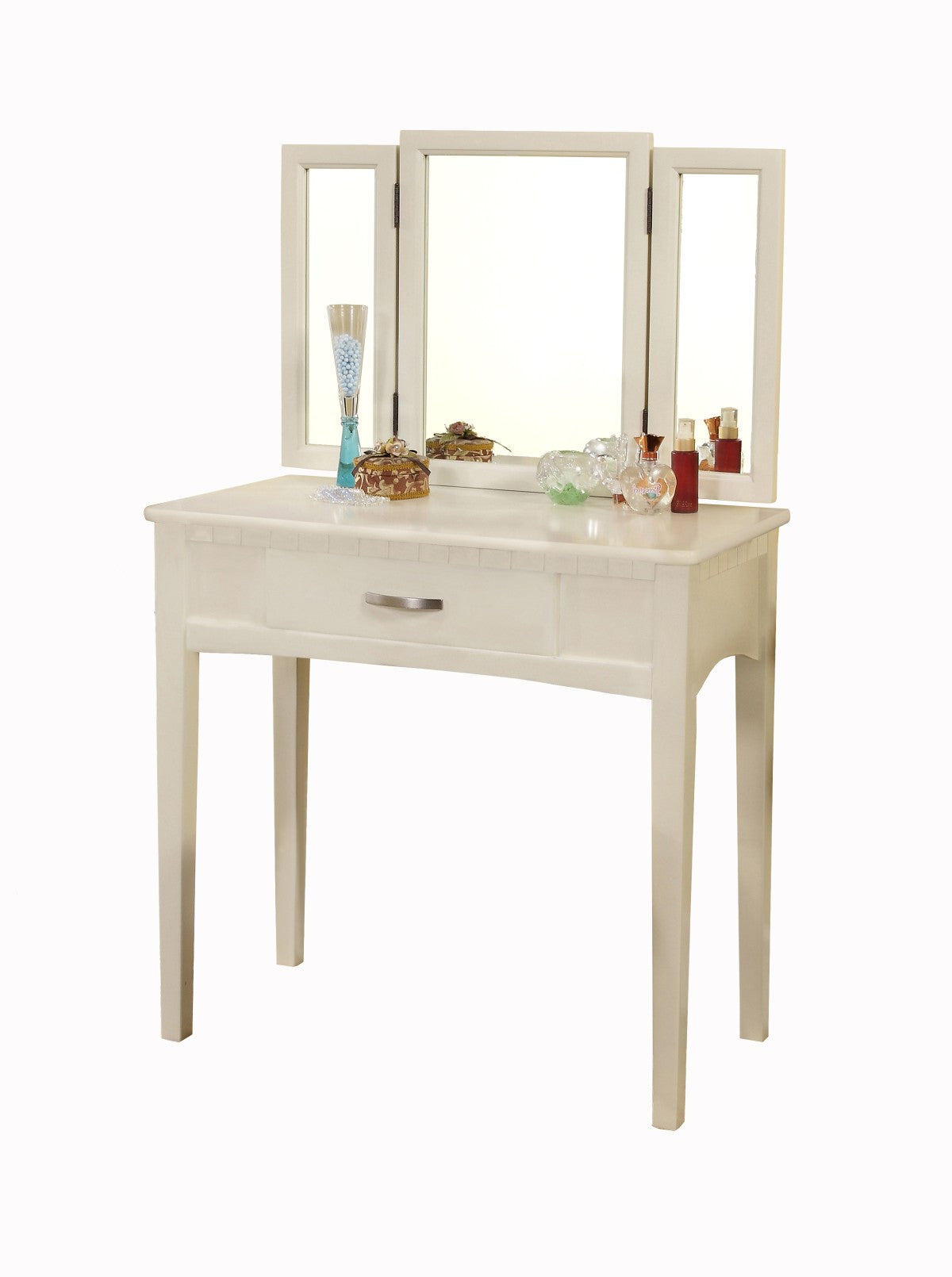 Leilani Vanity Set in White