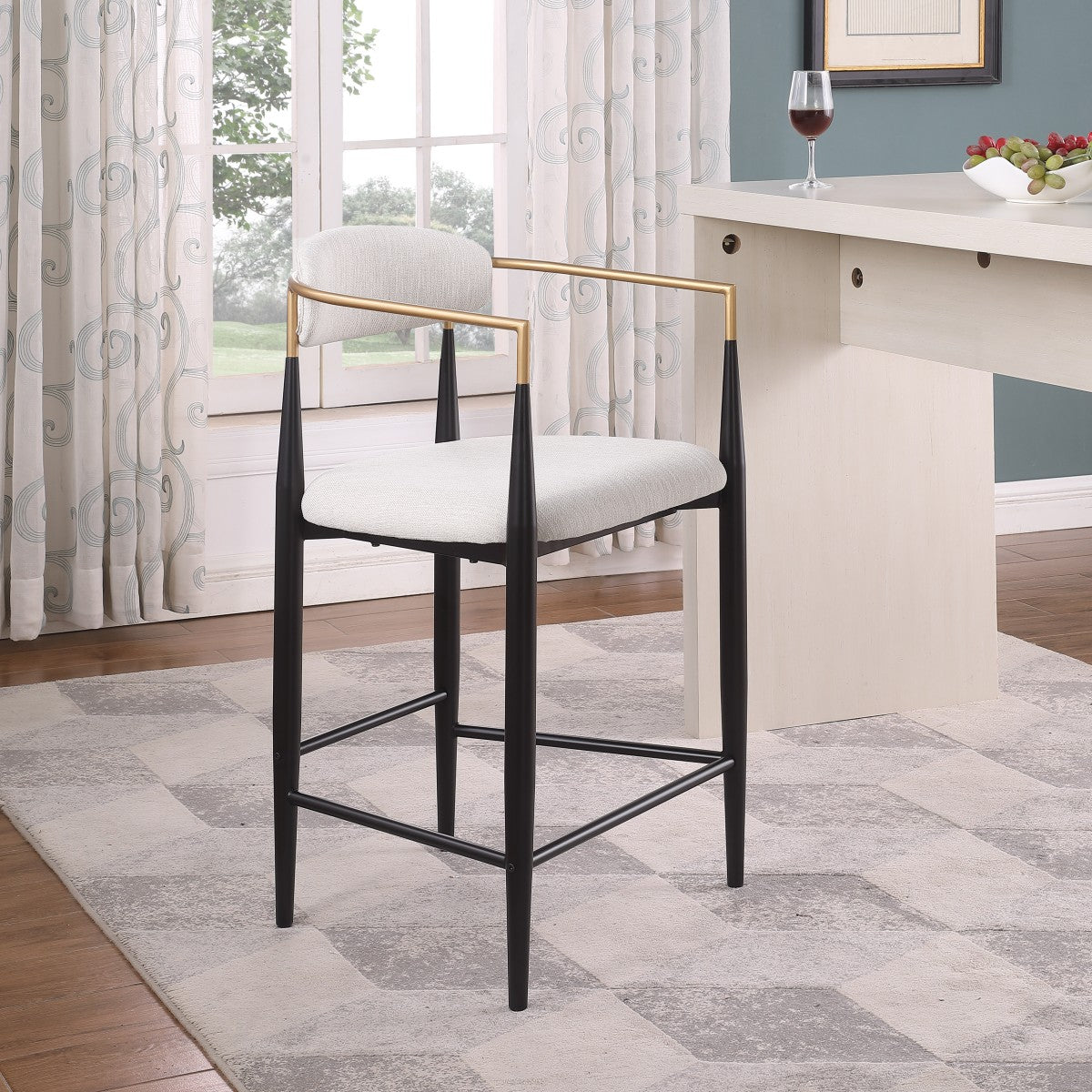 Mykos Counter Stools, Set of 2