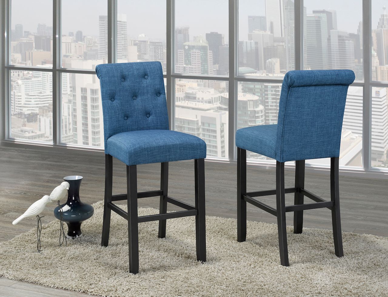 Tinga 29"H Barstools, Set of 2