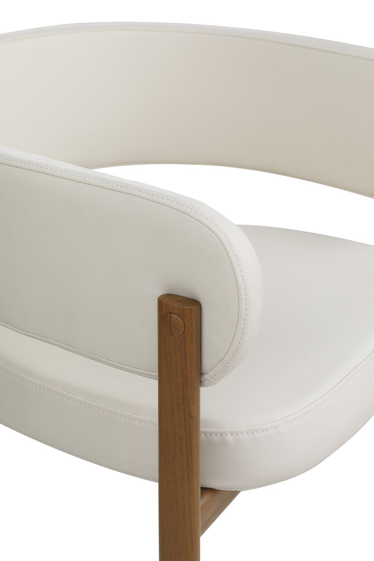 Caliste Dining Chairs in Cream, Set of 2