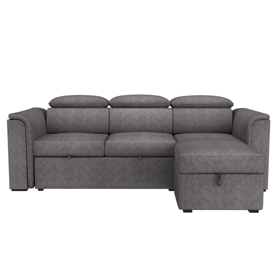 Oskar Sofa Bed Sectional with Storage Chaise