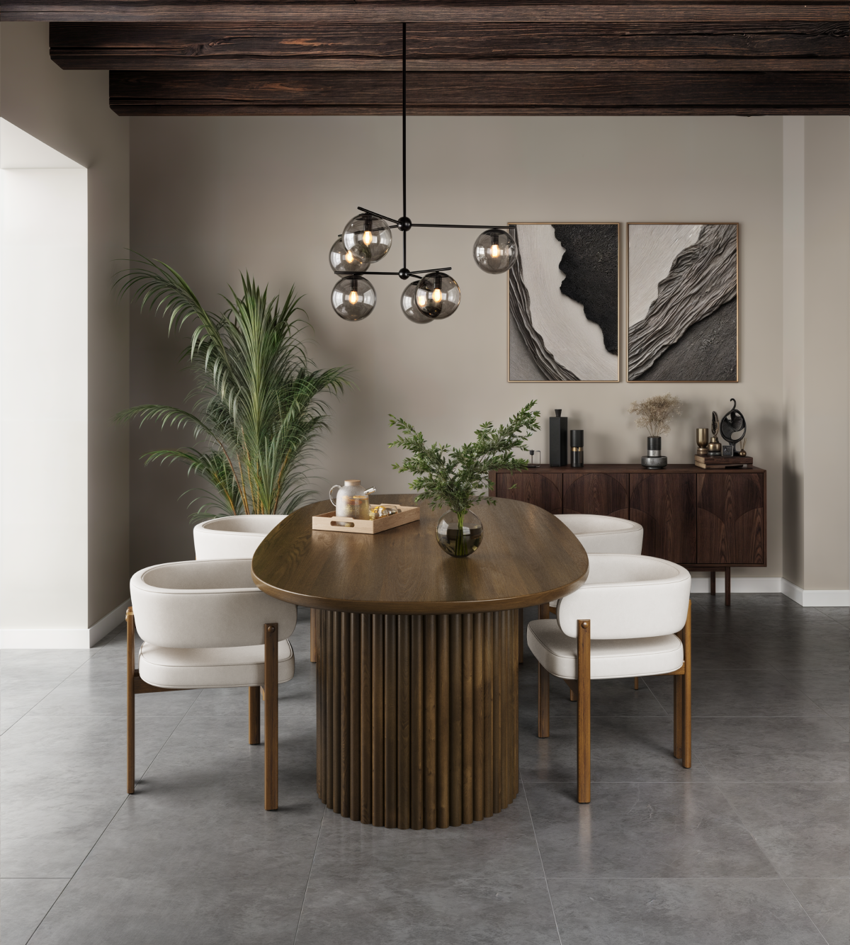 Odilia 7pc Dining Set