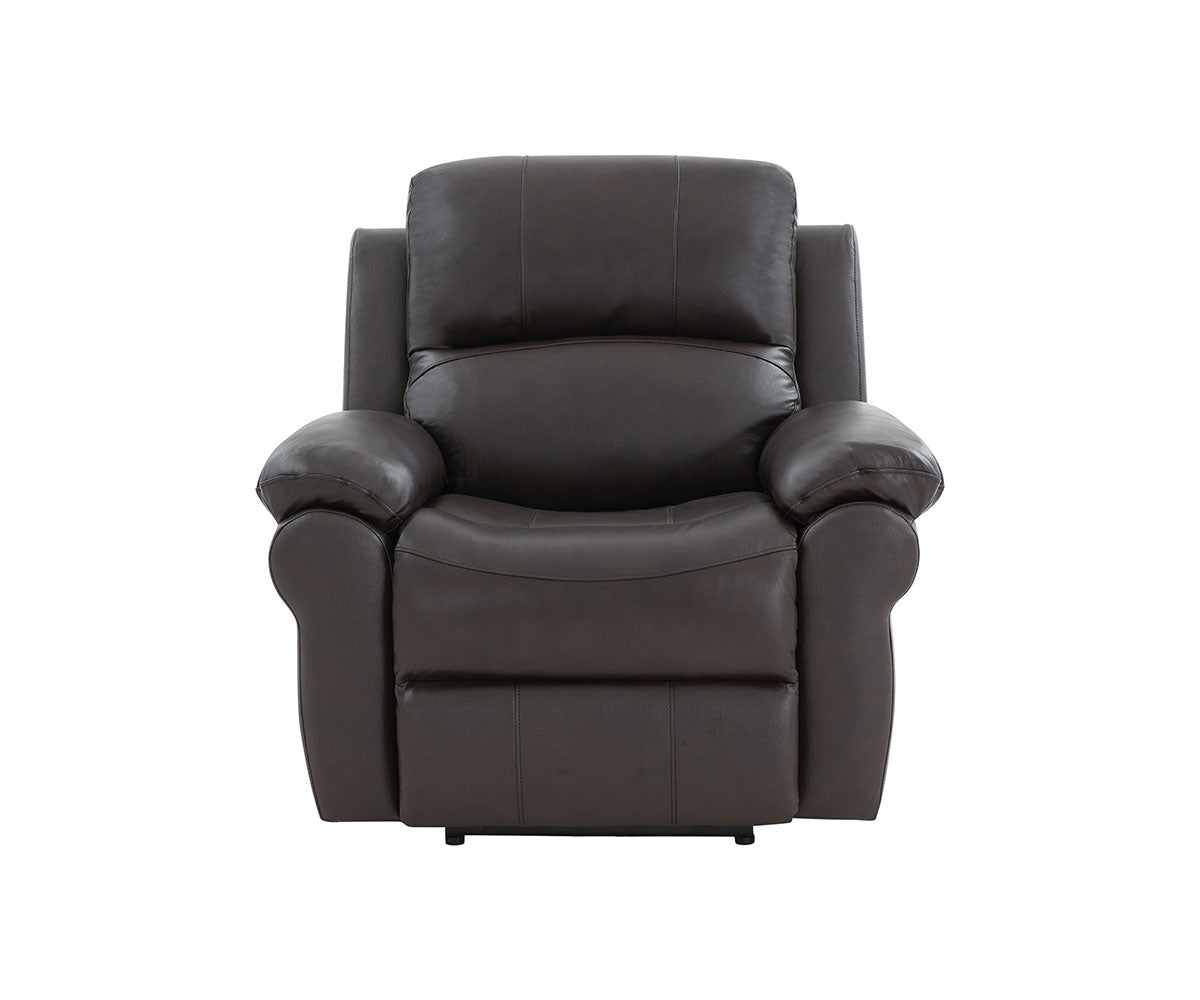Danica Genuine Leather Power Recliner Set