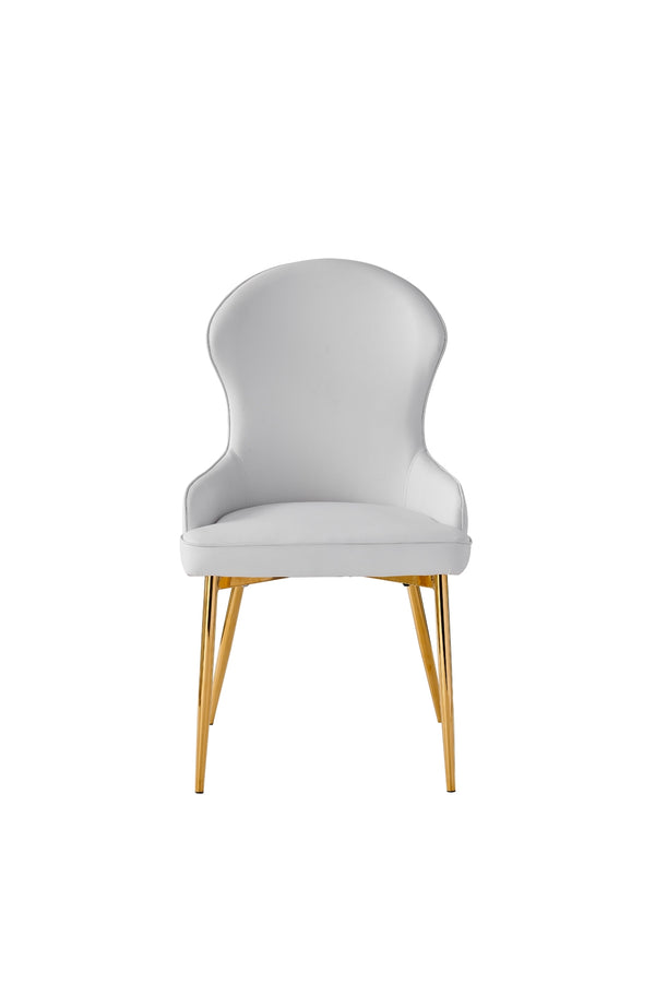 Venus Dining Chairs in White, Set of 2