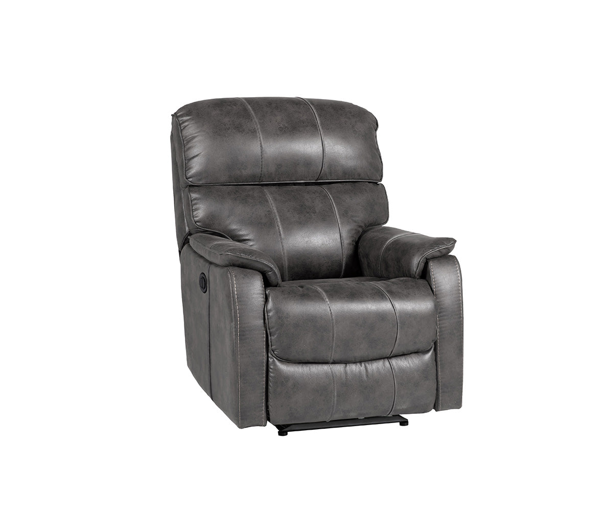 Ayla Power Recliner Chair in Gray