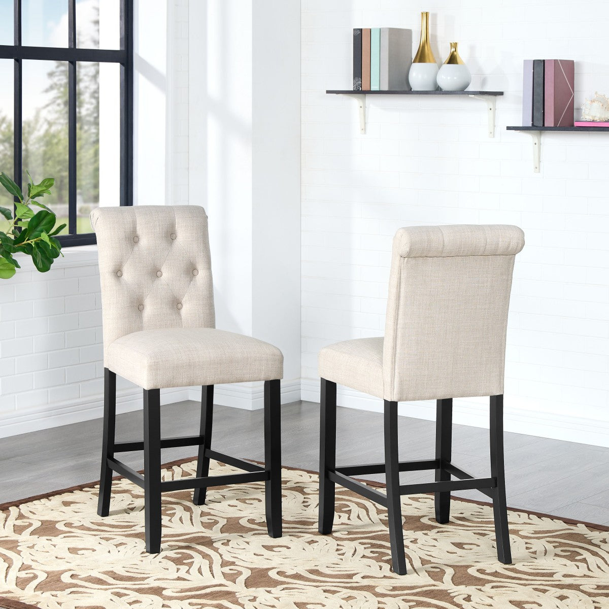Stella 24" Counter Stools, Set of 2