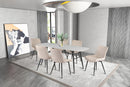 Easton Dining Set in Beige