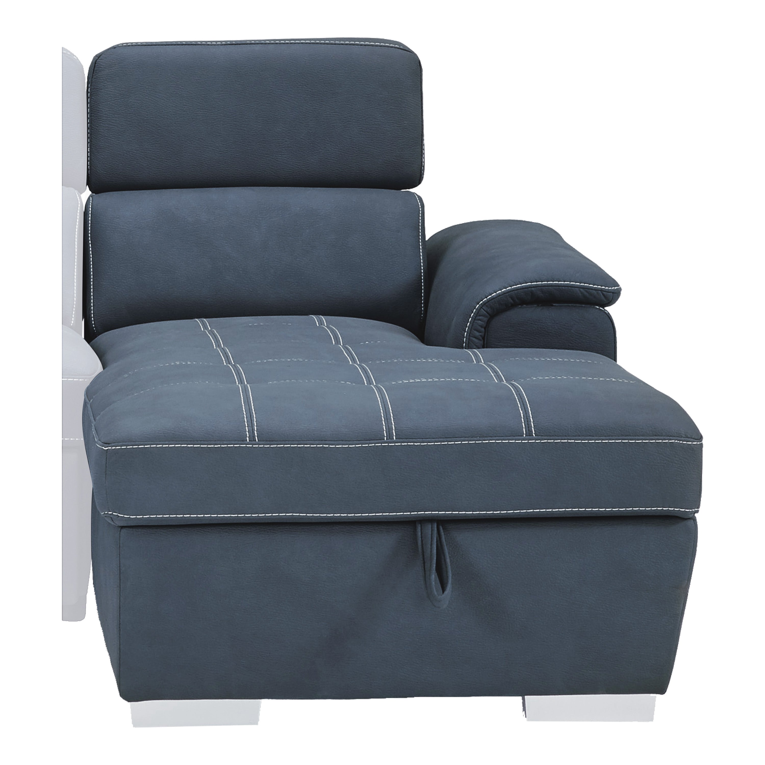 Ferriday Sleeper Sectional in Blue