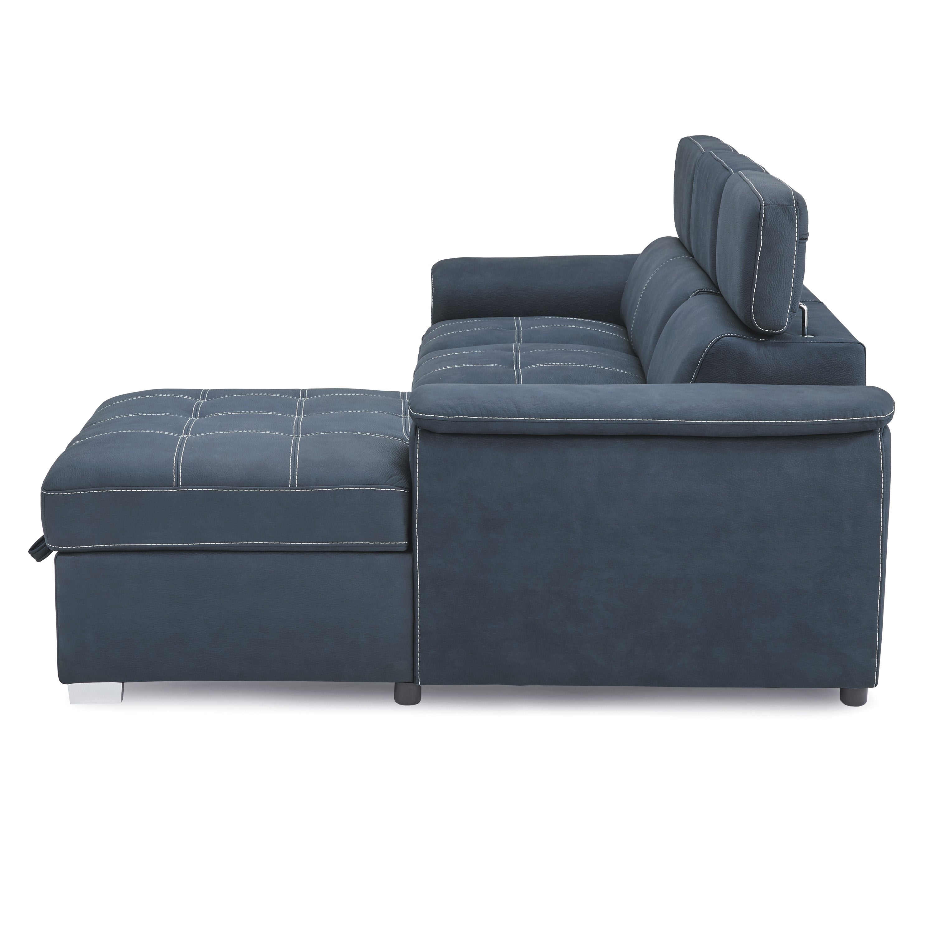 Ferriday Sleeper Sectional in Blue