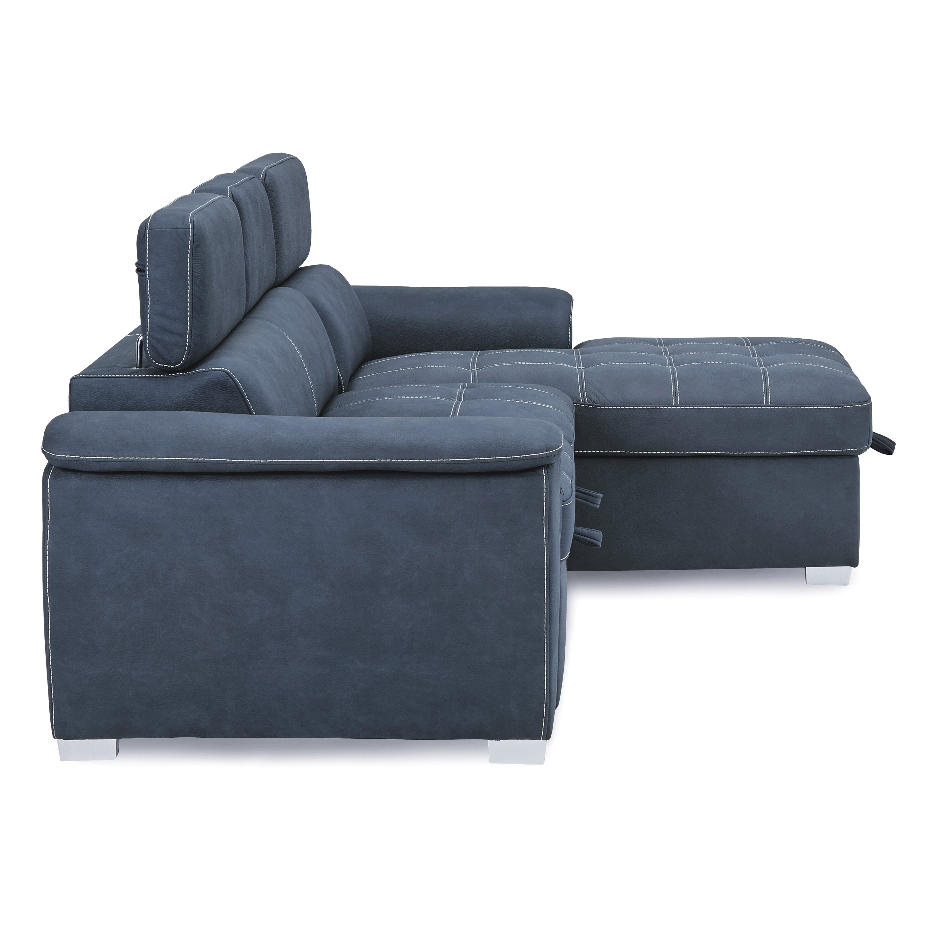 Ferriday Sleeper Sectional in Blue