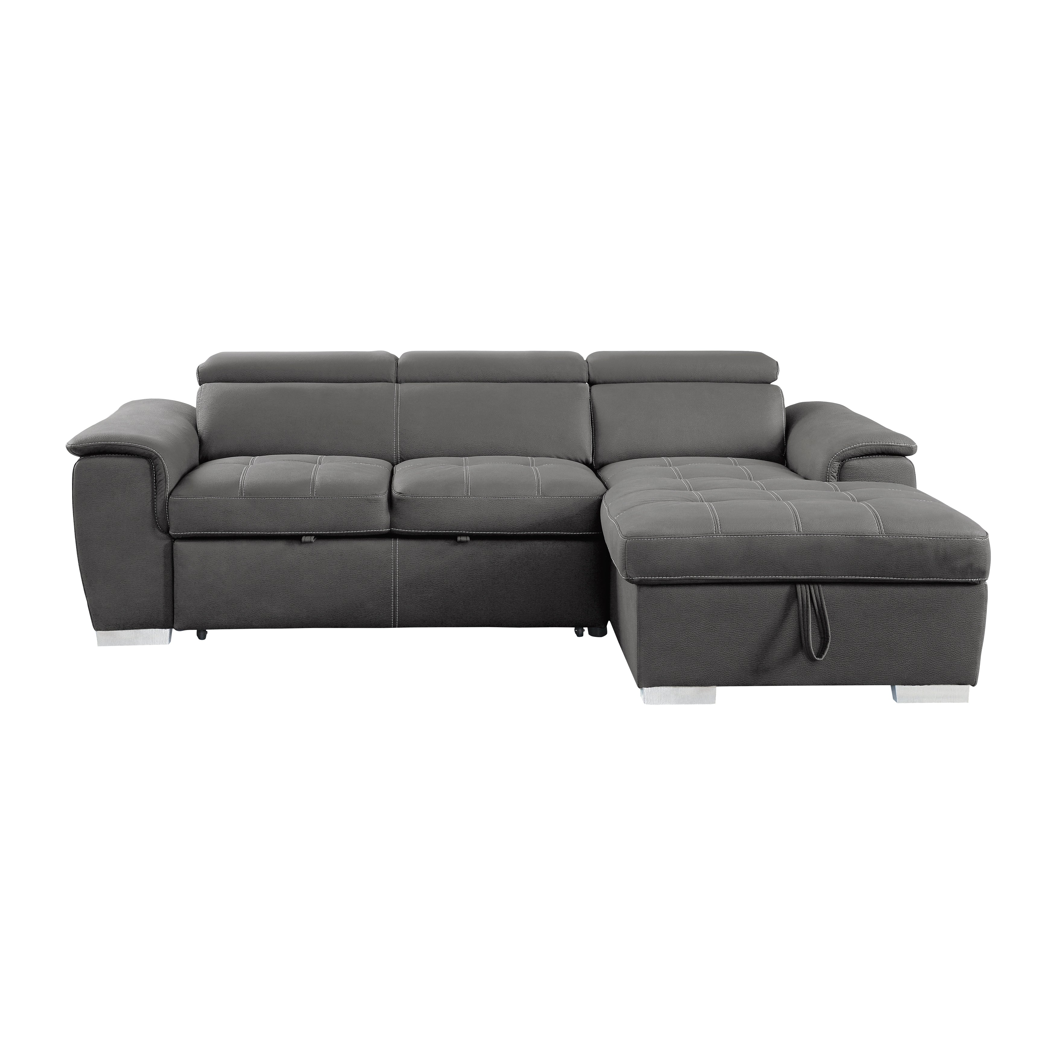 Ferriday Sleeper Sectional in Gray