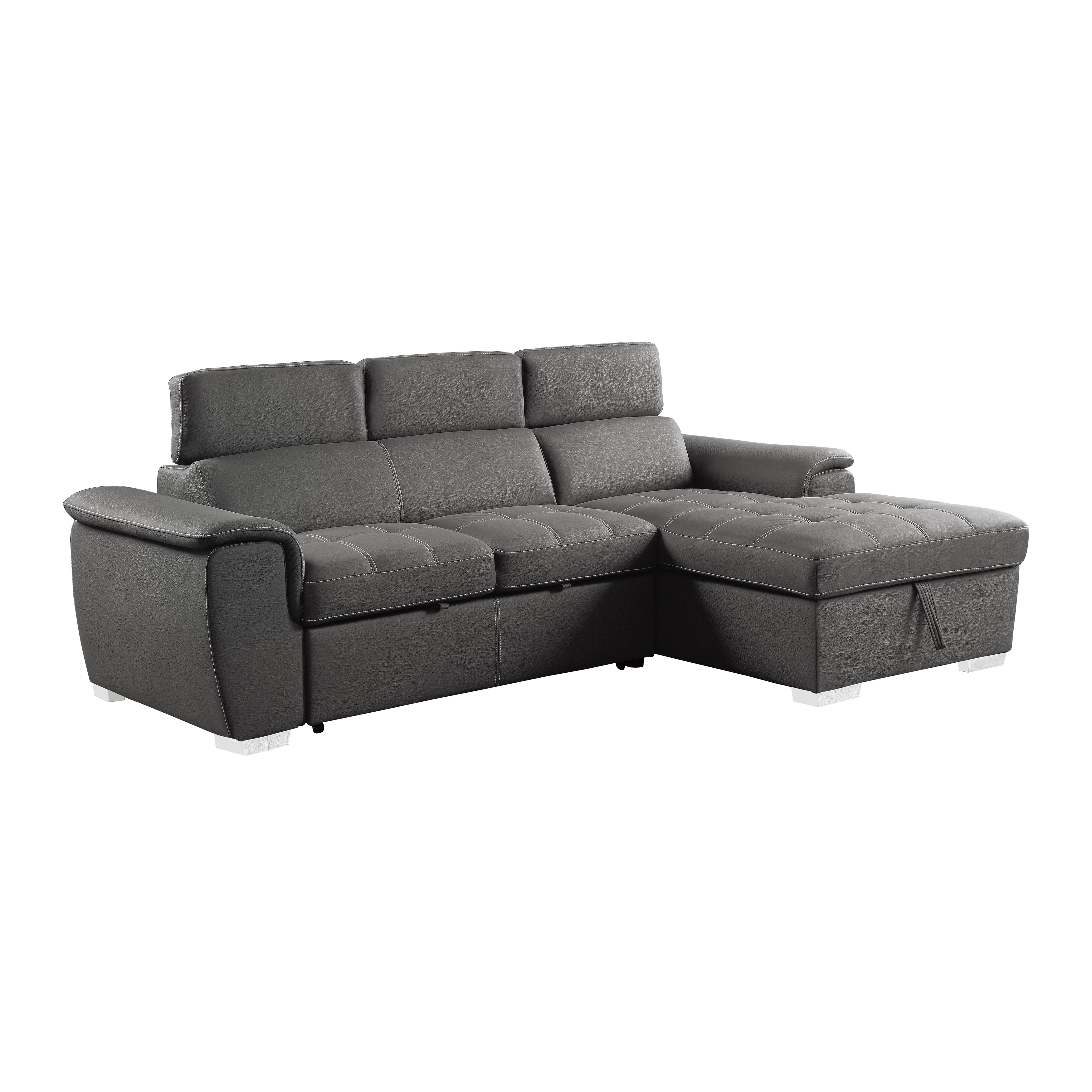 Ferriday Sleeper Sectional in Gray