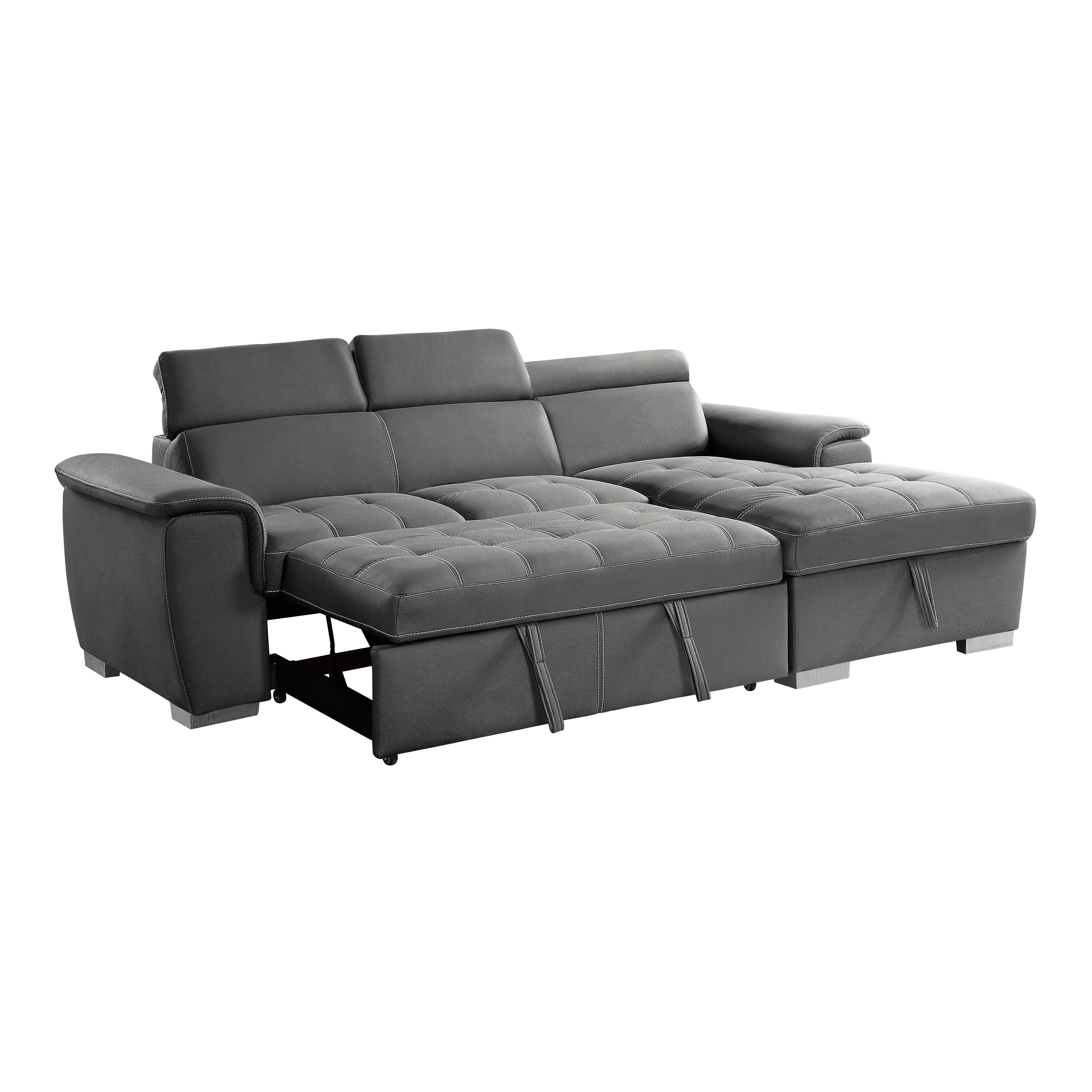 Ferriday Sleeper Sectional in Gray