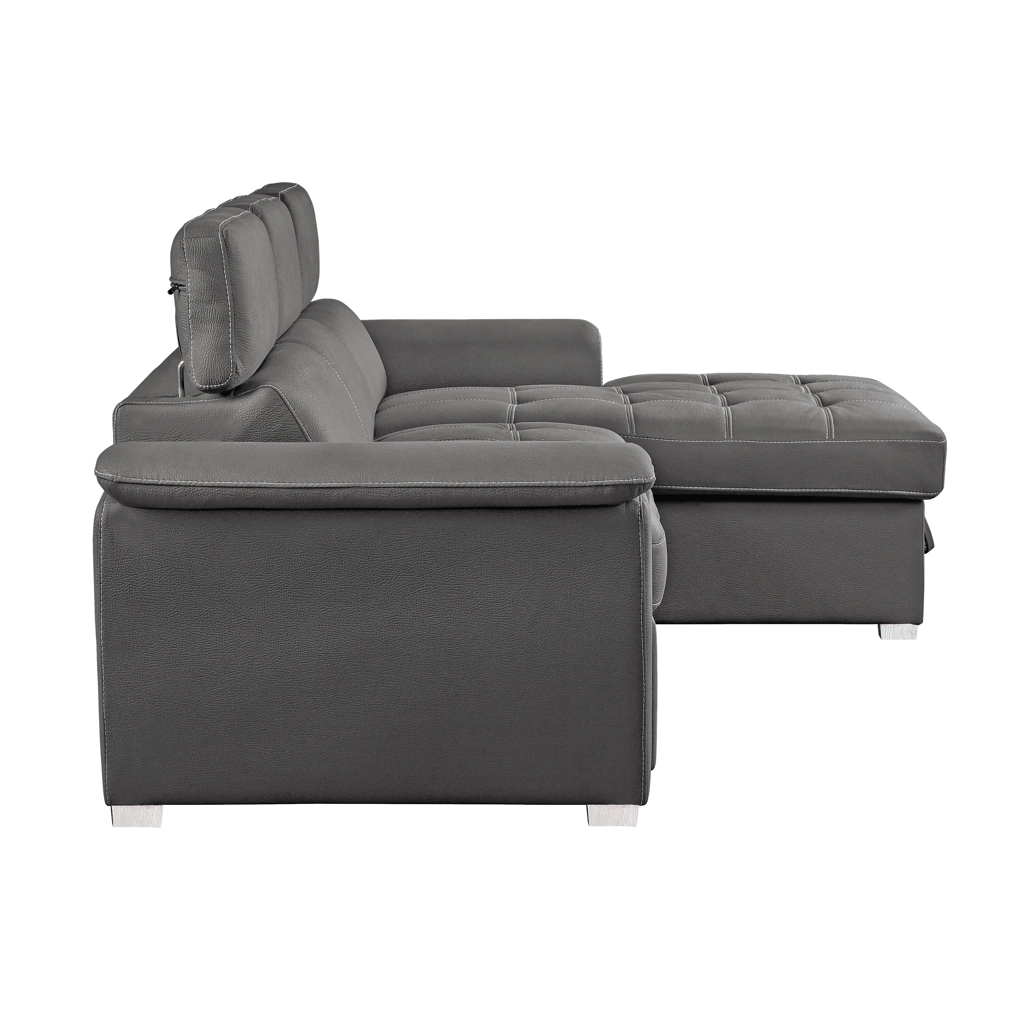 Ferriday Sleeper Sectional in Gray