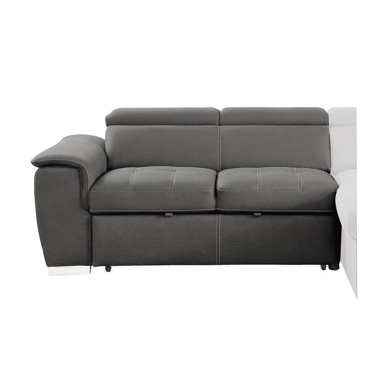 Ferriday Sleeper Sectional in Gray
