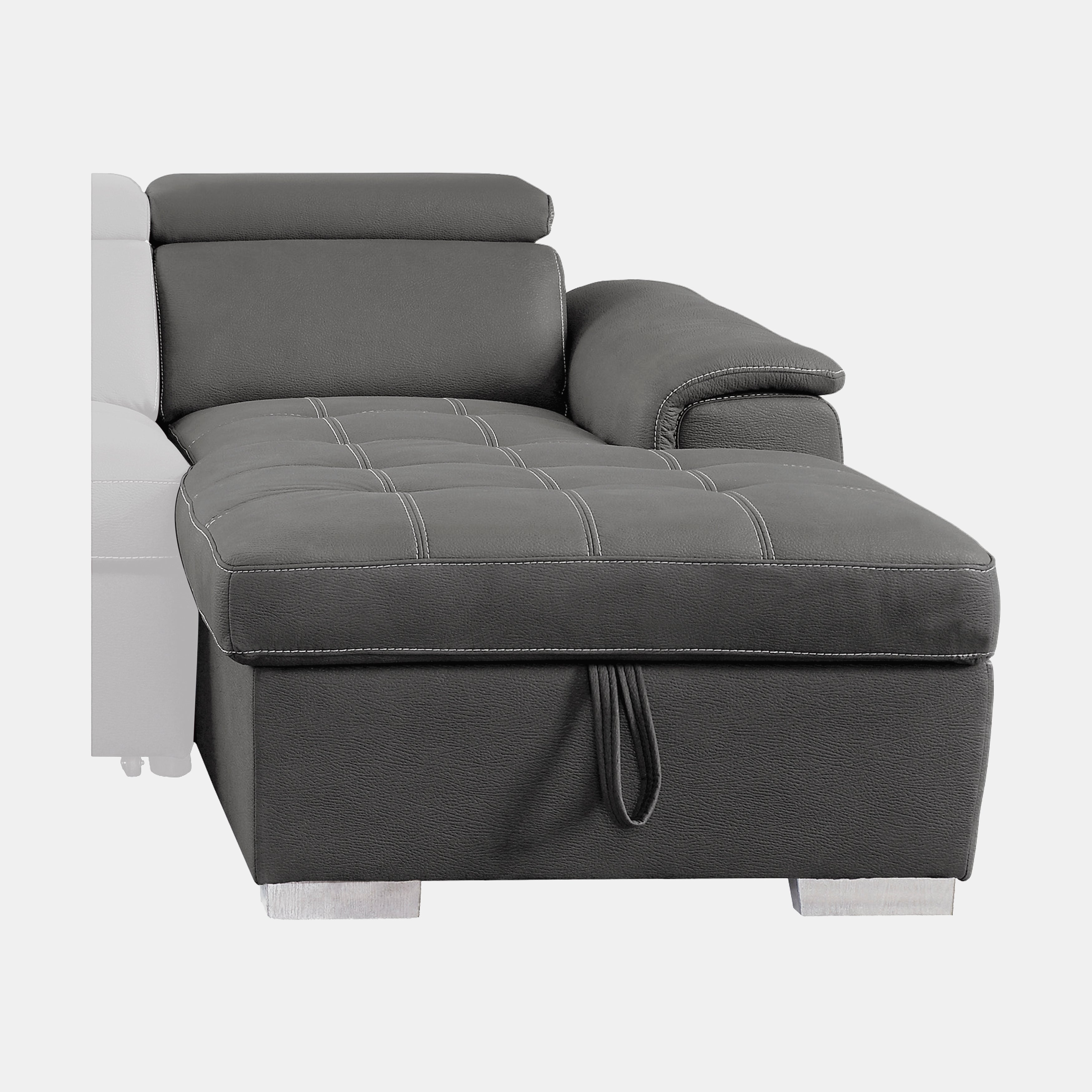 Ferriday Sleeper Sectional in Gray