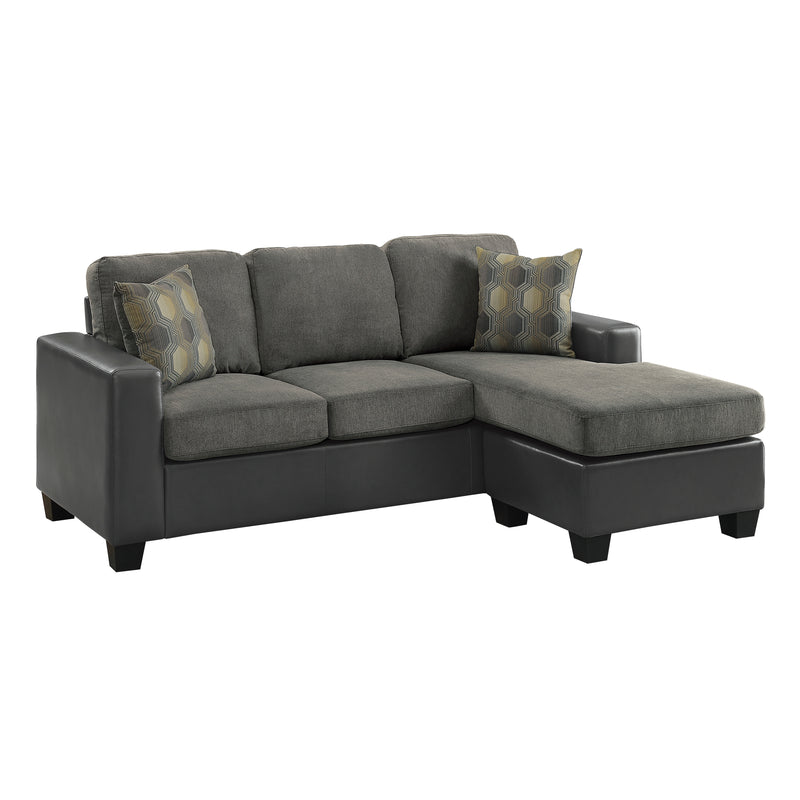 Slater Reversible Sofa Chaise in Grey