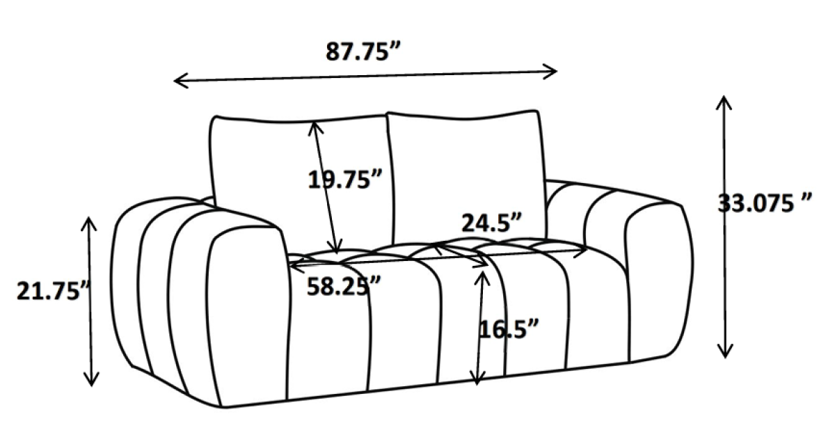 Sydney Sofa in Taupe