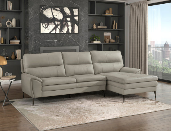 Essex Genuine Leather/Match Sectional