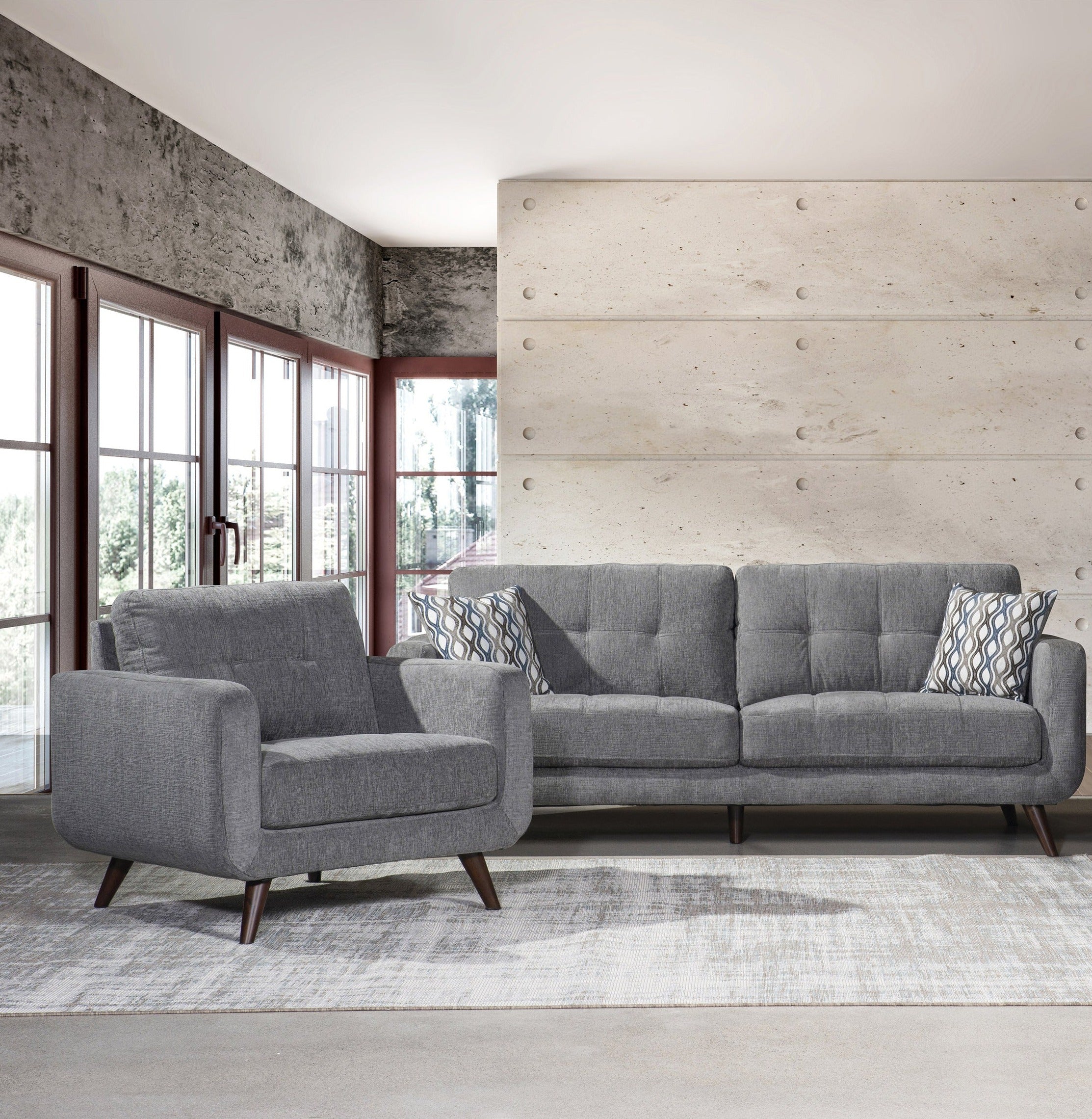 Morrison Sofa + Chair Set
