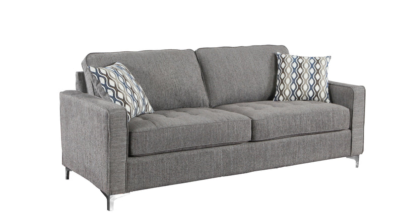 Hudson 3pc Sofa Set in Graphite