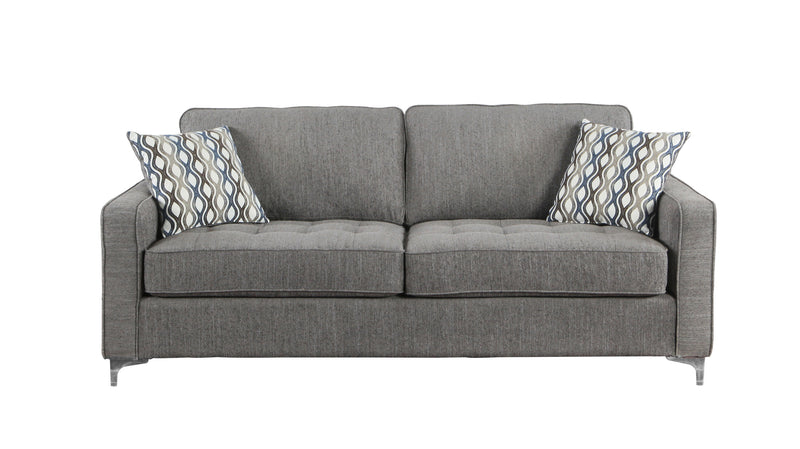 Hudson 3pc Sofa Set in Graphite
