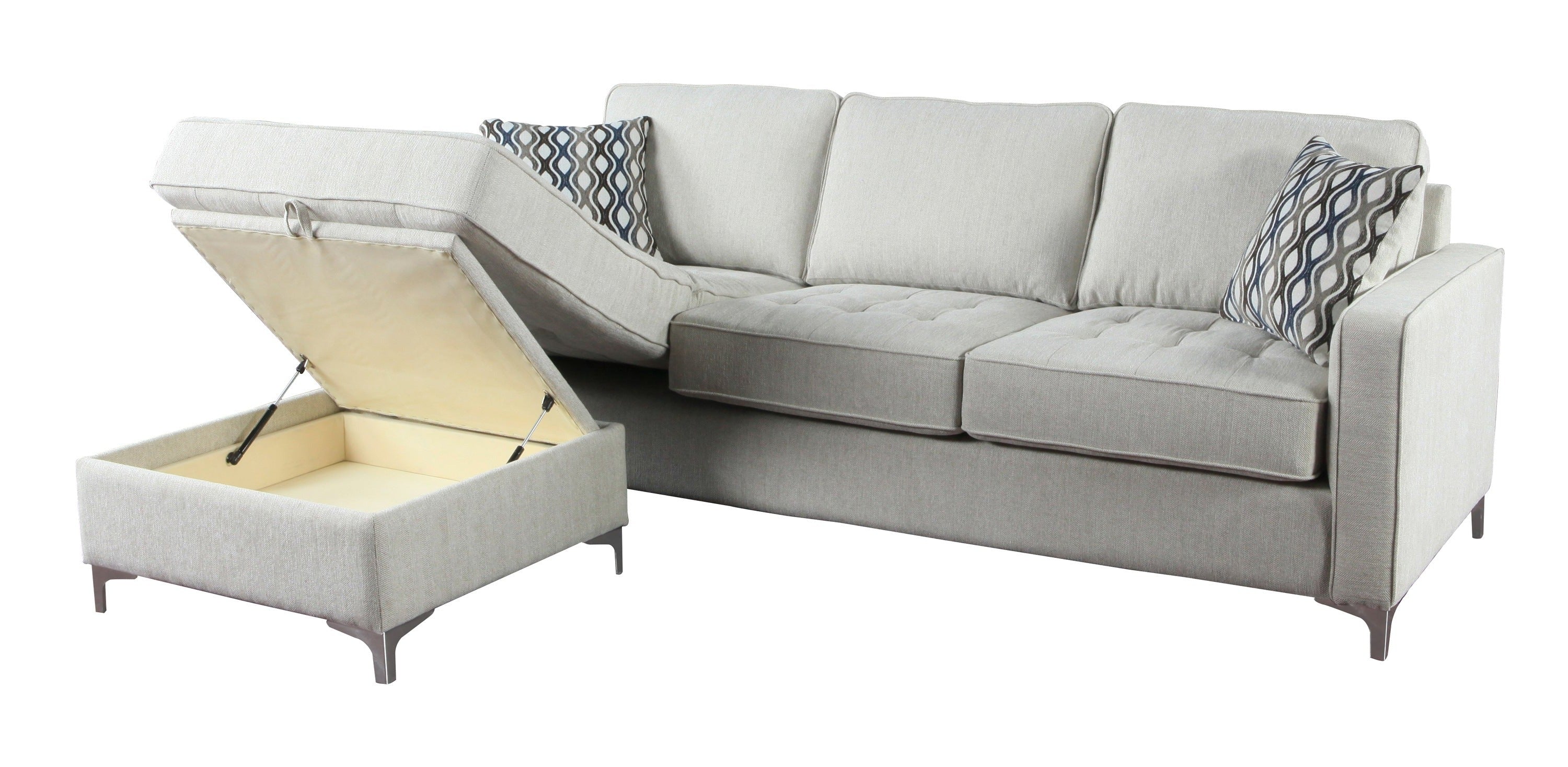Hudson Reversible Storage Sectional