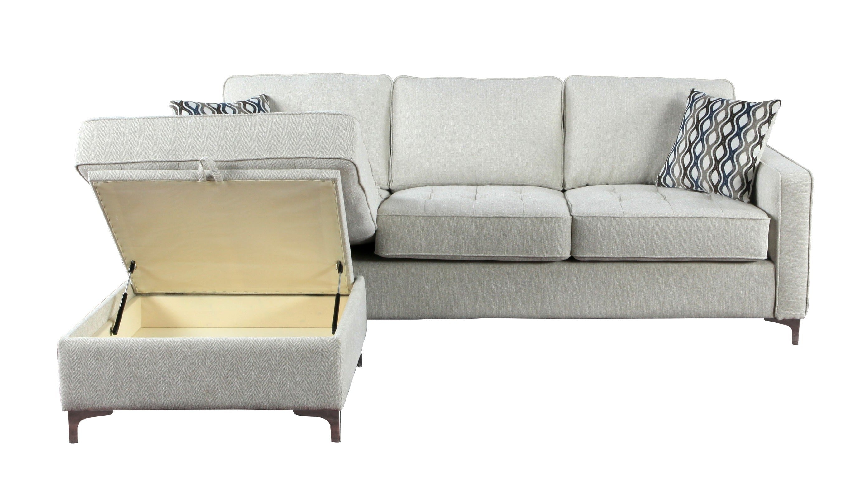 Hudson Reversible Storage Sectional
