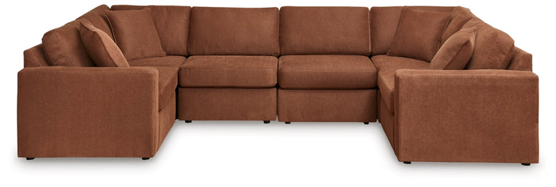 Modmax 6-Piece Sectional in Spice