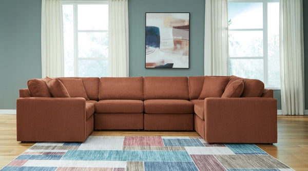 Modmax 6-Piece Sectional in Spice